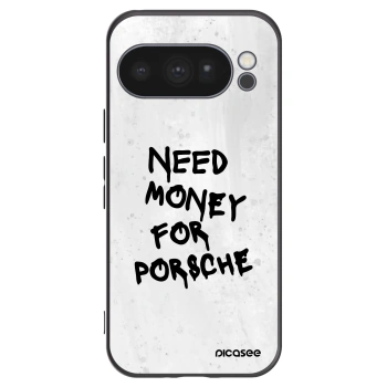 Picasee Μαύρη θήκη σιλικόνης για Google Pixel 10 Pro - White Dollar