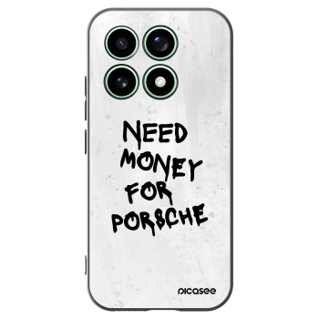 Picasee Μαύρη θήκη σιλικόνης για Xiaomi 17 - White Dollar