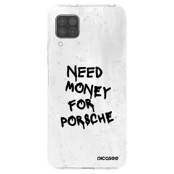 Picasee διαφανής θήκη σιλικόνης Huawei P40 Lite - White Dollar