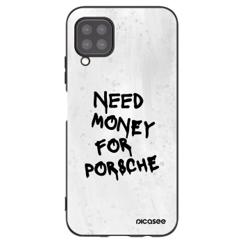 Picasee Μαύρη θήκη σιλικόνης για Huawei P40 Lite - White Dollar