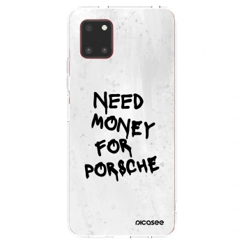 Picasee διαφανής θήκη σιλικόνης Samsung Galaxy Note 10 Lite N770F - White Dollar