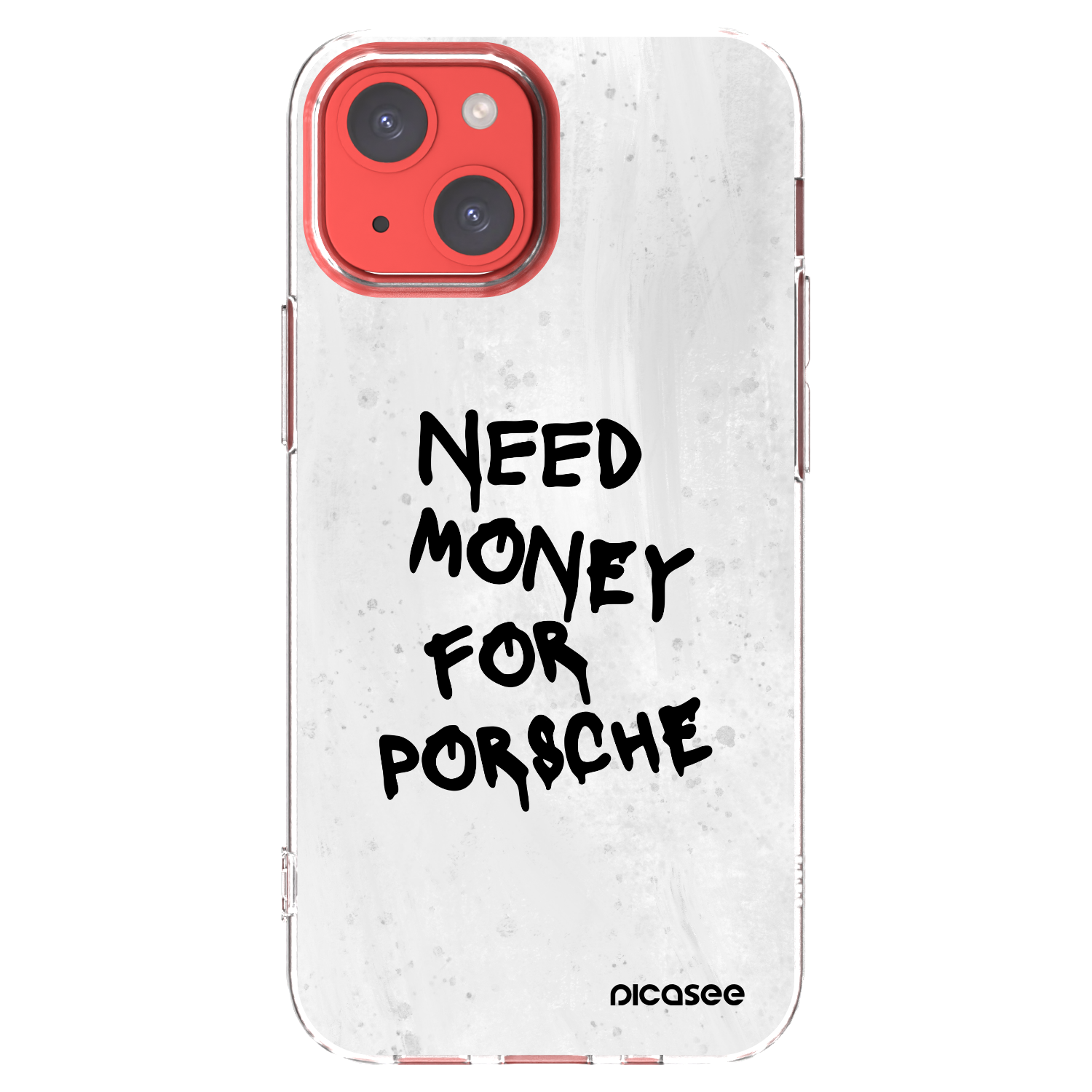 Picasee διαφανής θήκη σιλικόνης Apple iPhone 13 mini - White Dollar