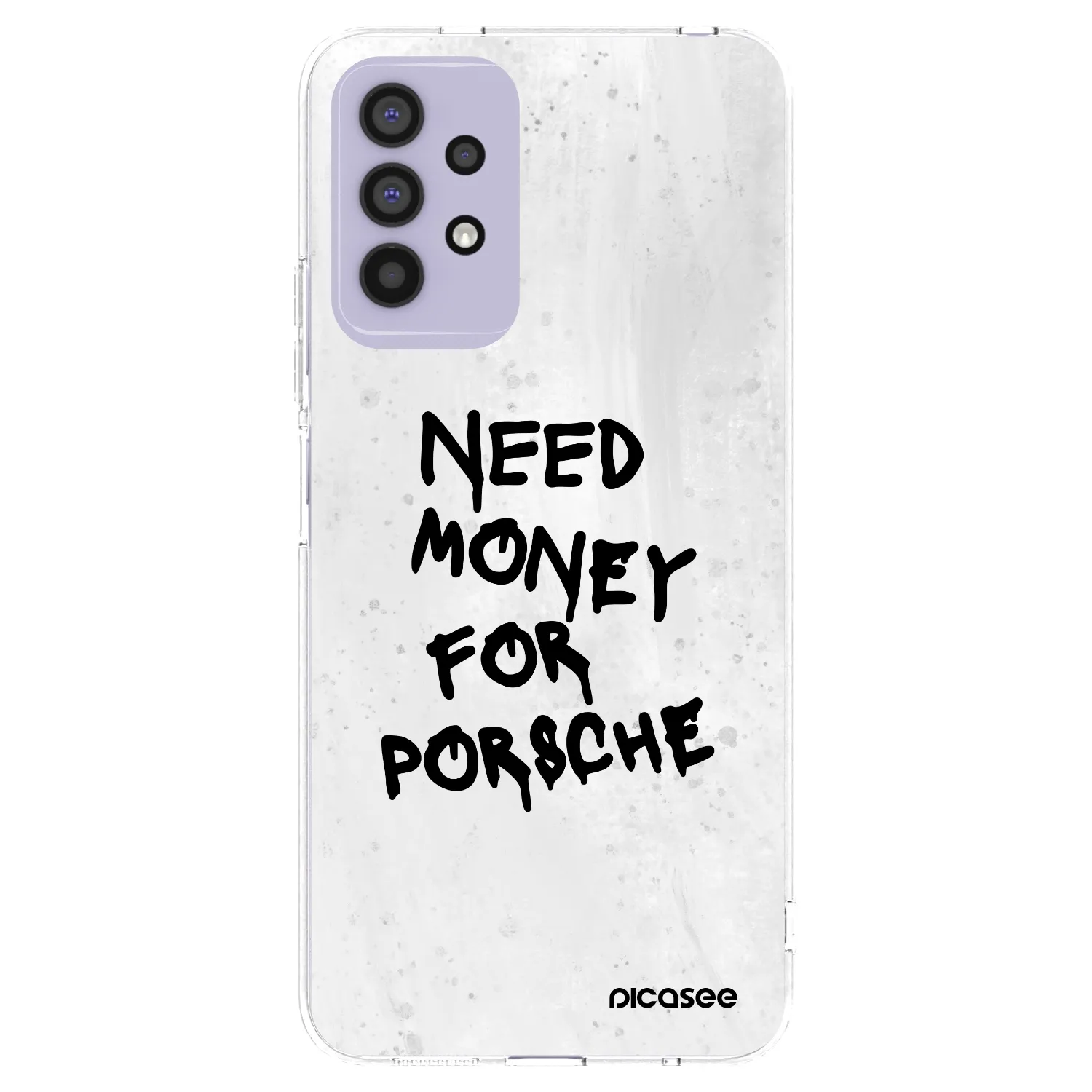 Picasee διαφανής θήκη σιλικόνης Samsung Galaxy A32 4G SM-A325F - White Dollar