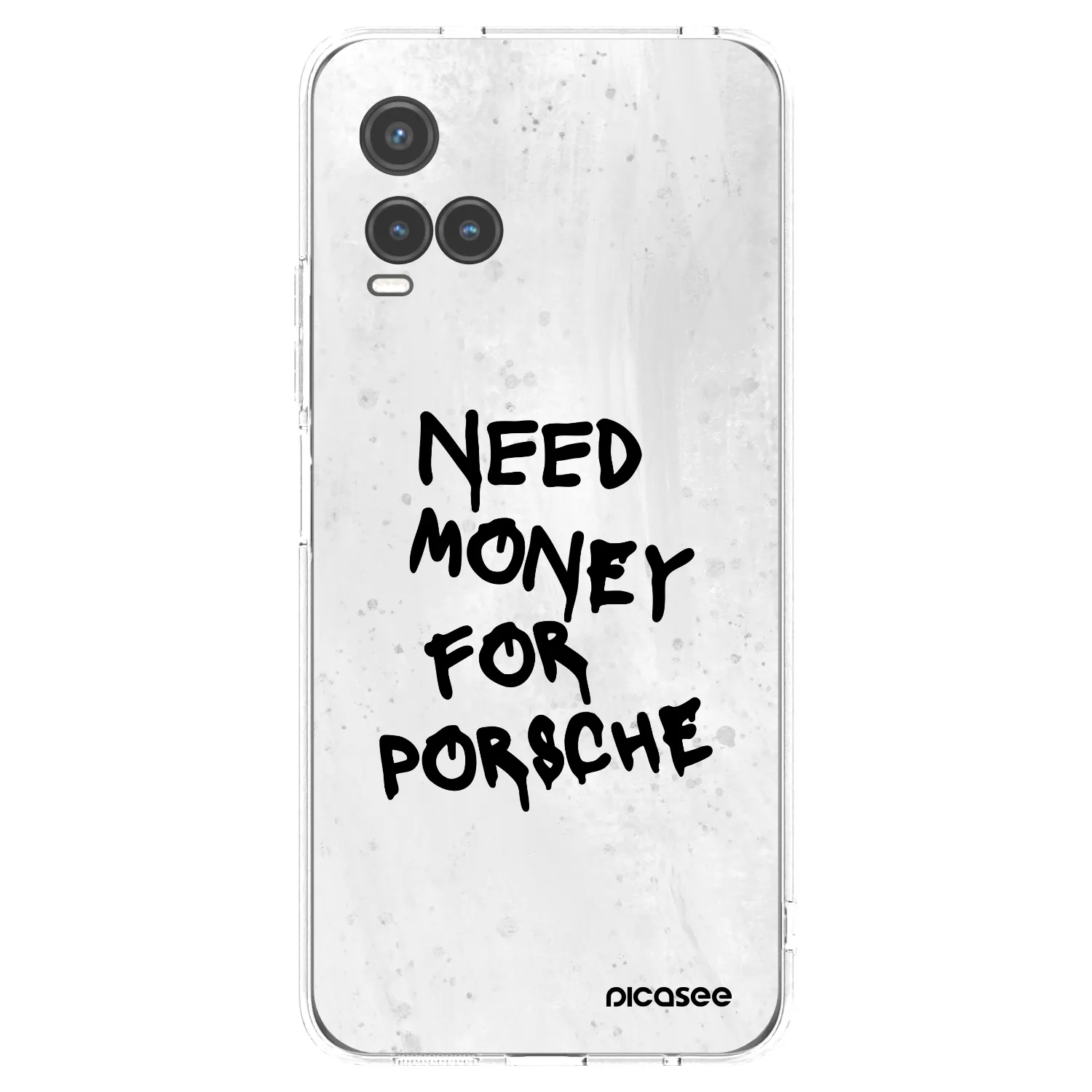 Picasee διαφανής θήκη σιλικόνης Vivo Y33s - White Dollar