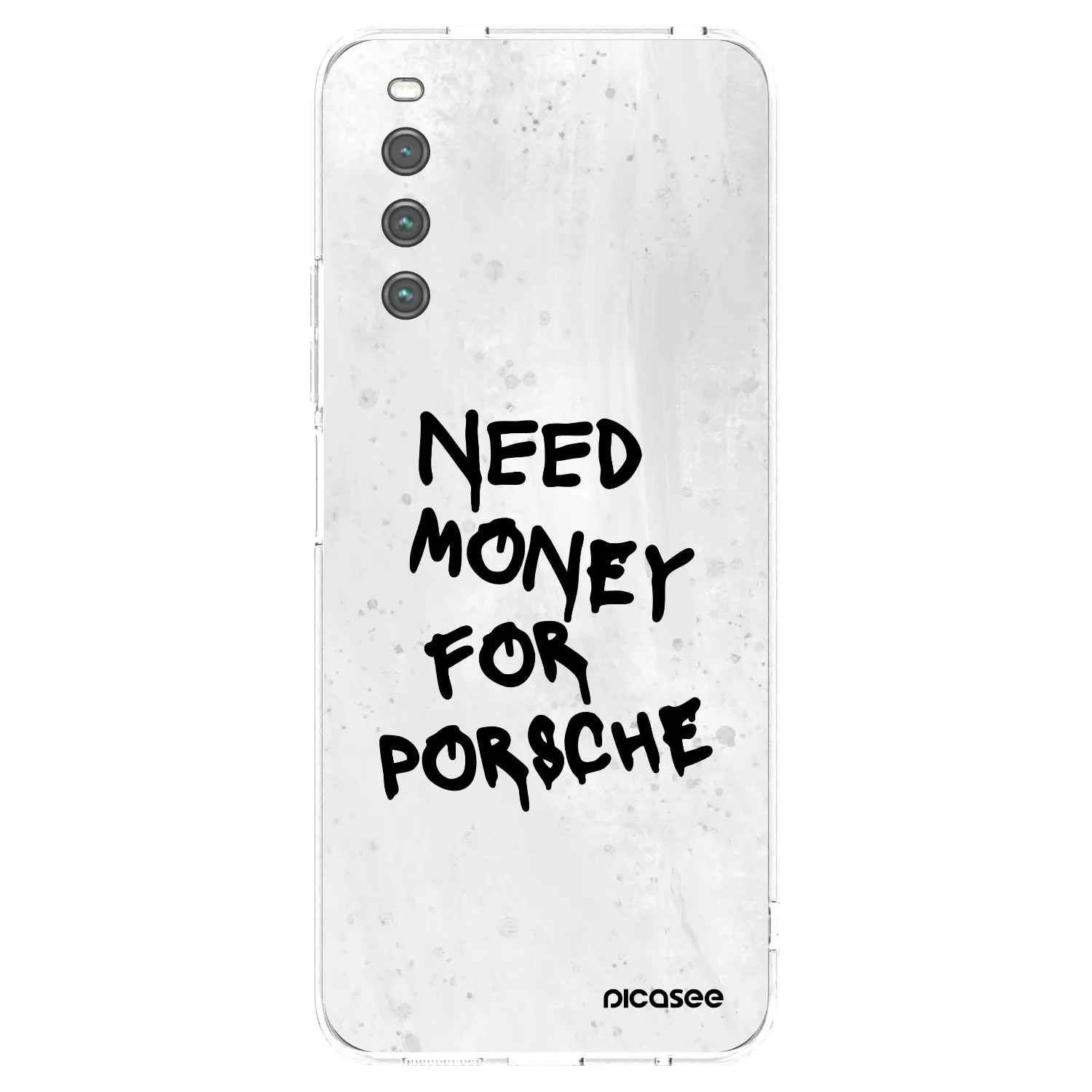 Picasee διαφανής θήκη σιλικόνης Sony Xperia 10 IV 5G - White Dollar