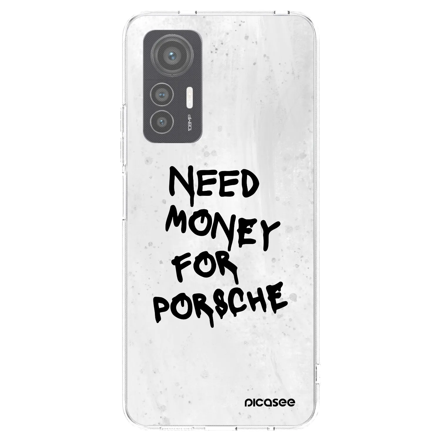 Picasee διαφανής θήκη σιλικόνης Xiaomi 12 Lite - White Dollar