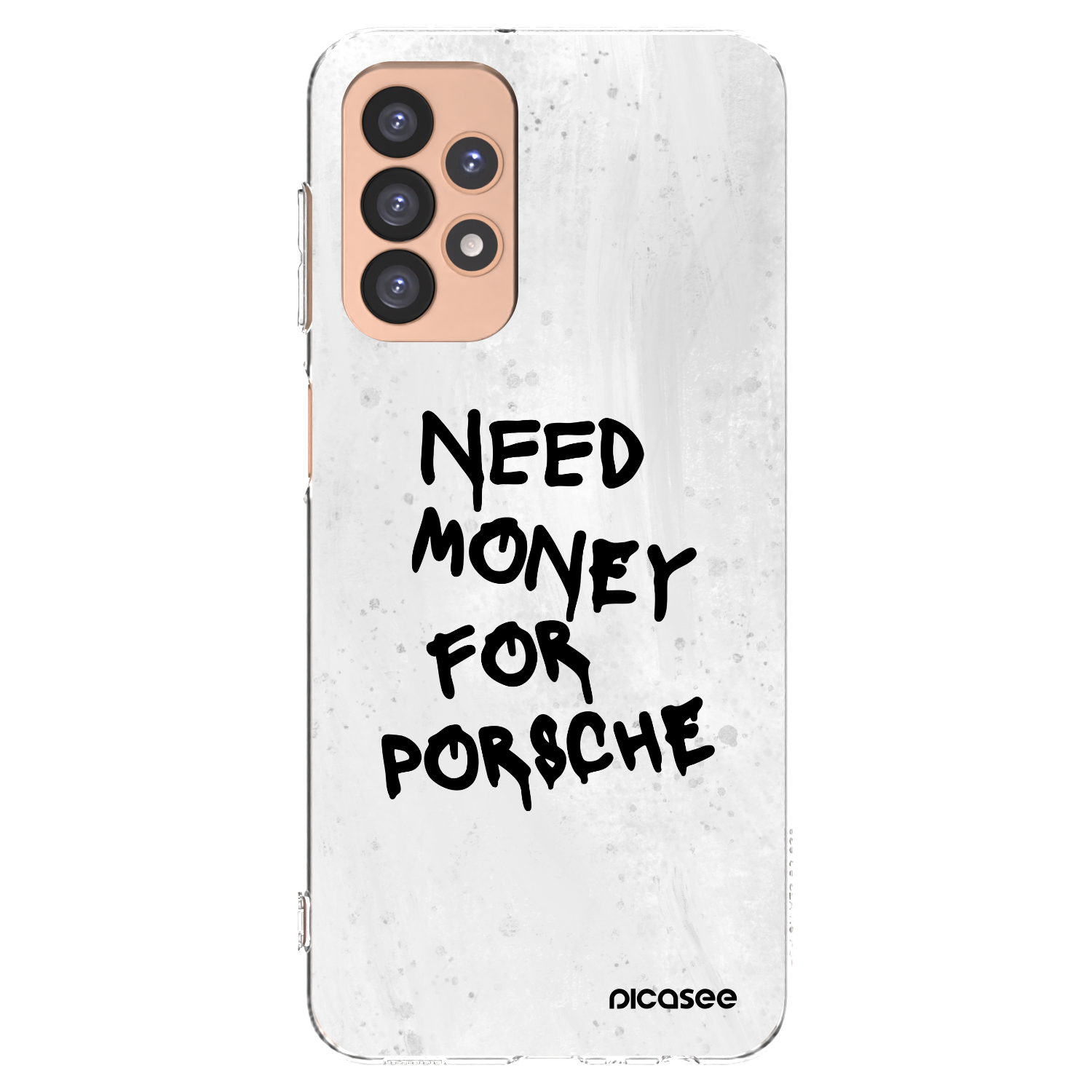 Picasee διαφανής θήκη σιλικόνης Samsung Galaxy A23 A236B 5G - White Dollar