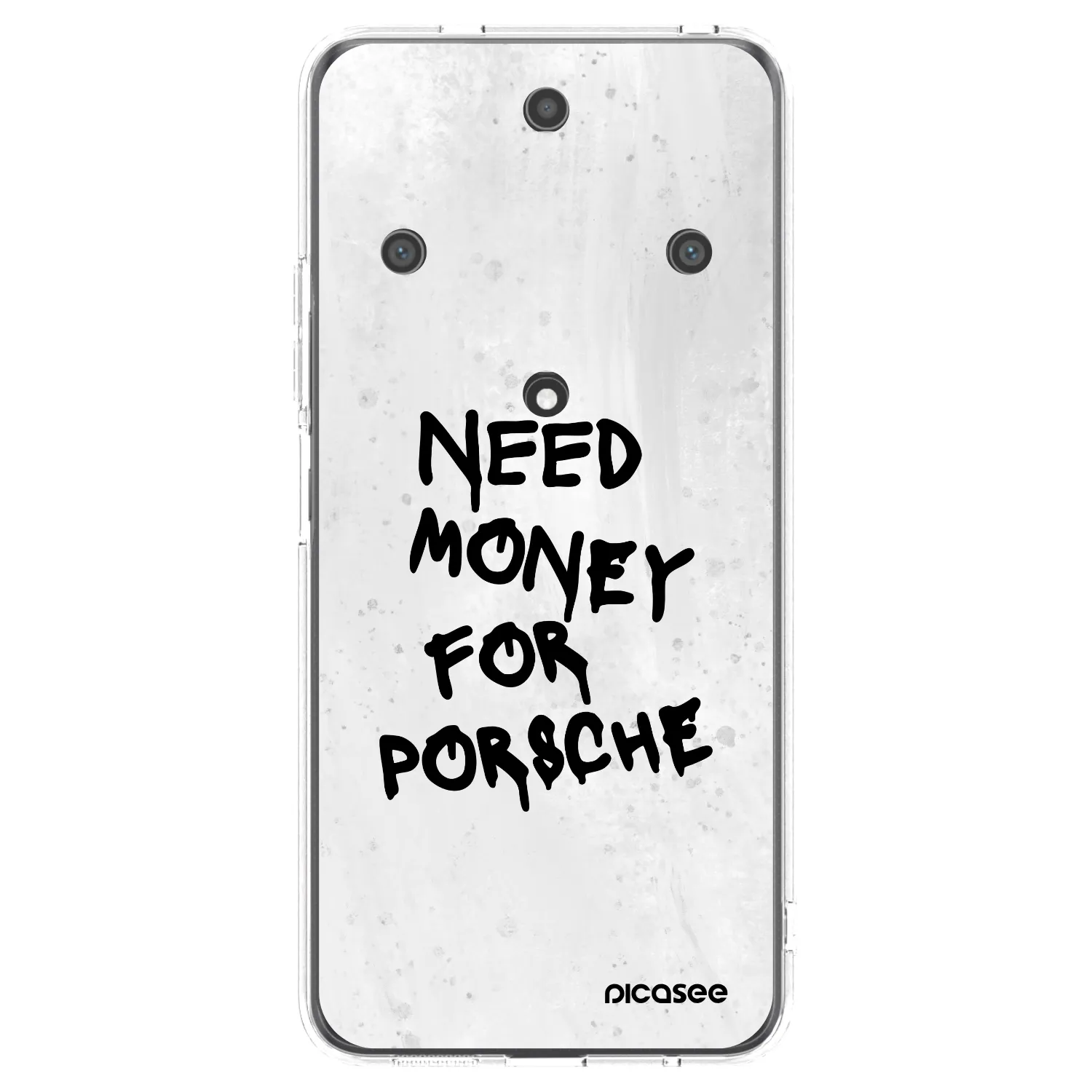 Picasee διαφανής θήκη σιλικόνης Honor Magic5 Lite 5G - White Dollar