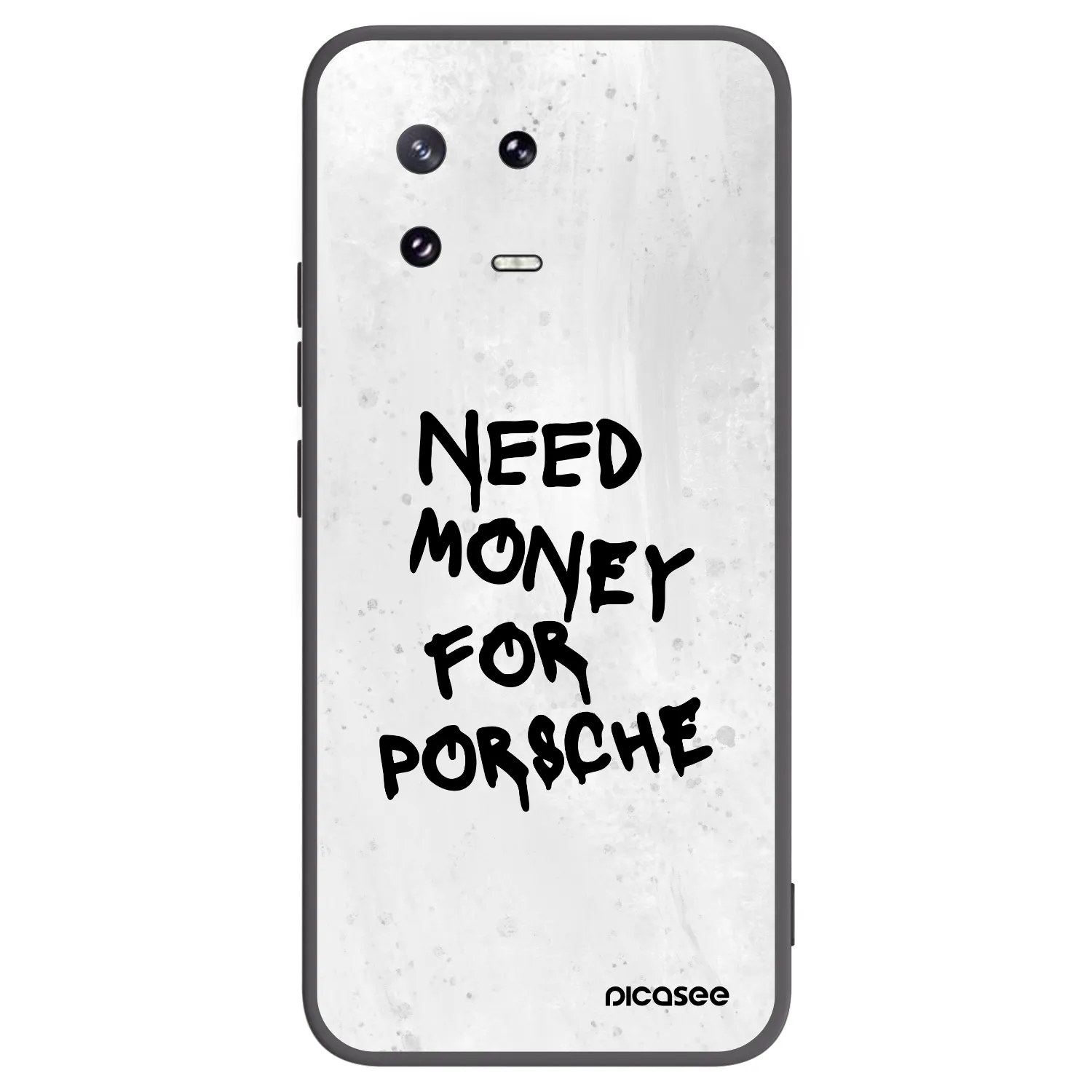 Picasee Μαύρη θήκη σιλικόνης για Xiaomi 13 Pro - White Dollar