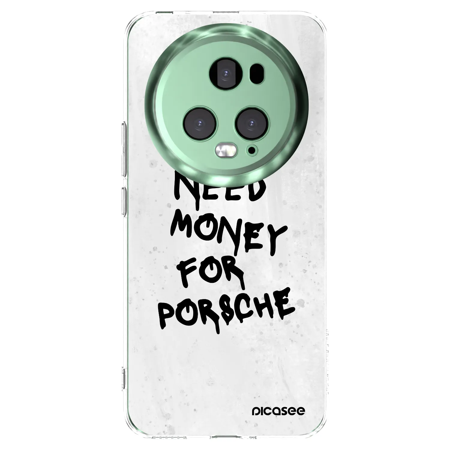 Picasee διαφανής θήκη σιλικόνης Honor Magic5 Pro - White Dollar