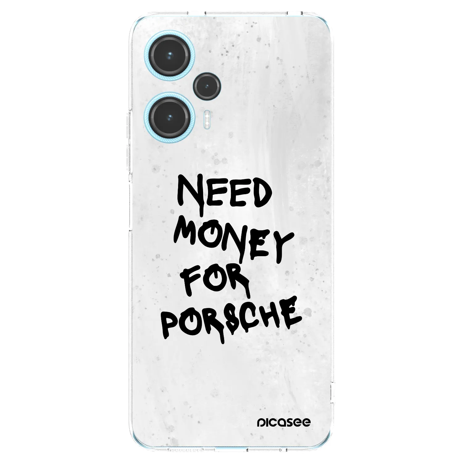Picasee διαφανής θήκη σιλικόνης Xiaomi Poco F5 - White Dollar