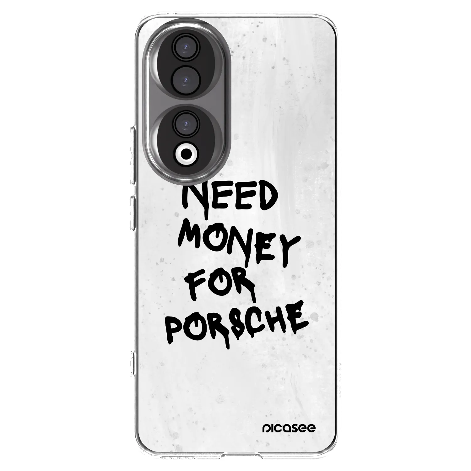 Picasee διαφανής θήκη σιλικόνης Honor 90 5G - White Dollar
