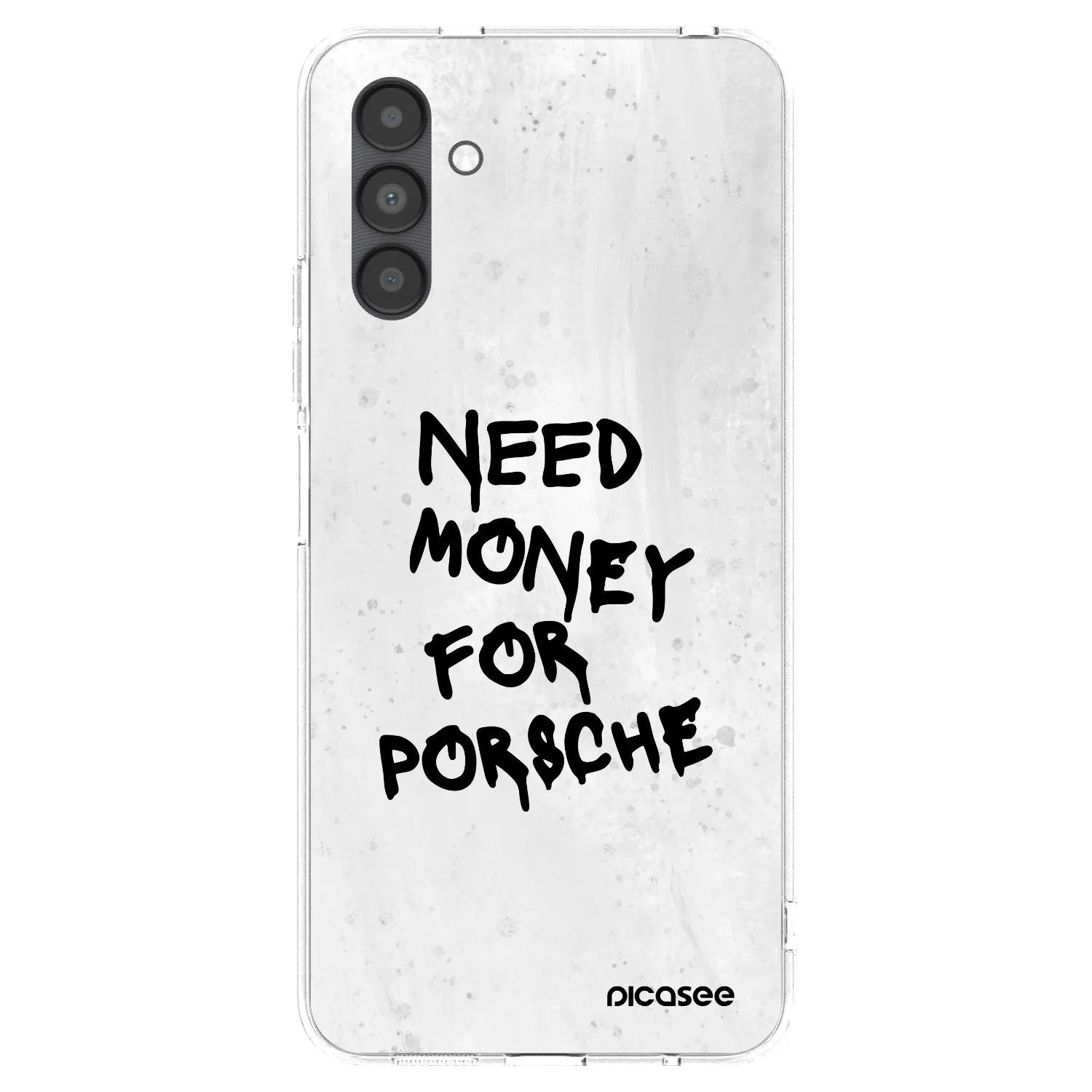 Picasee διαφανής θήκη σιλικόνης Samsung Galaxy A04s A047F - White Dollar