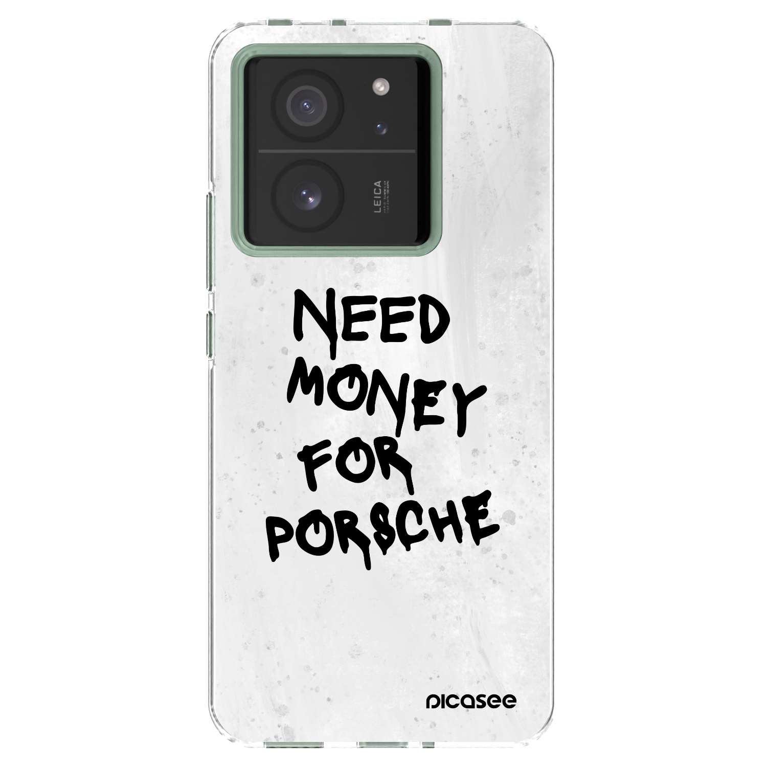 Picasee διαφανής θήκη σιλικόνης Xiaomi 13T Pro - White Dollar