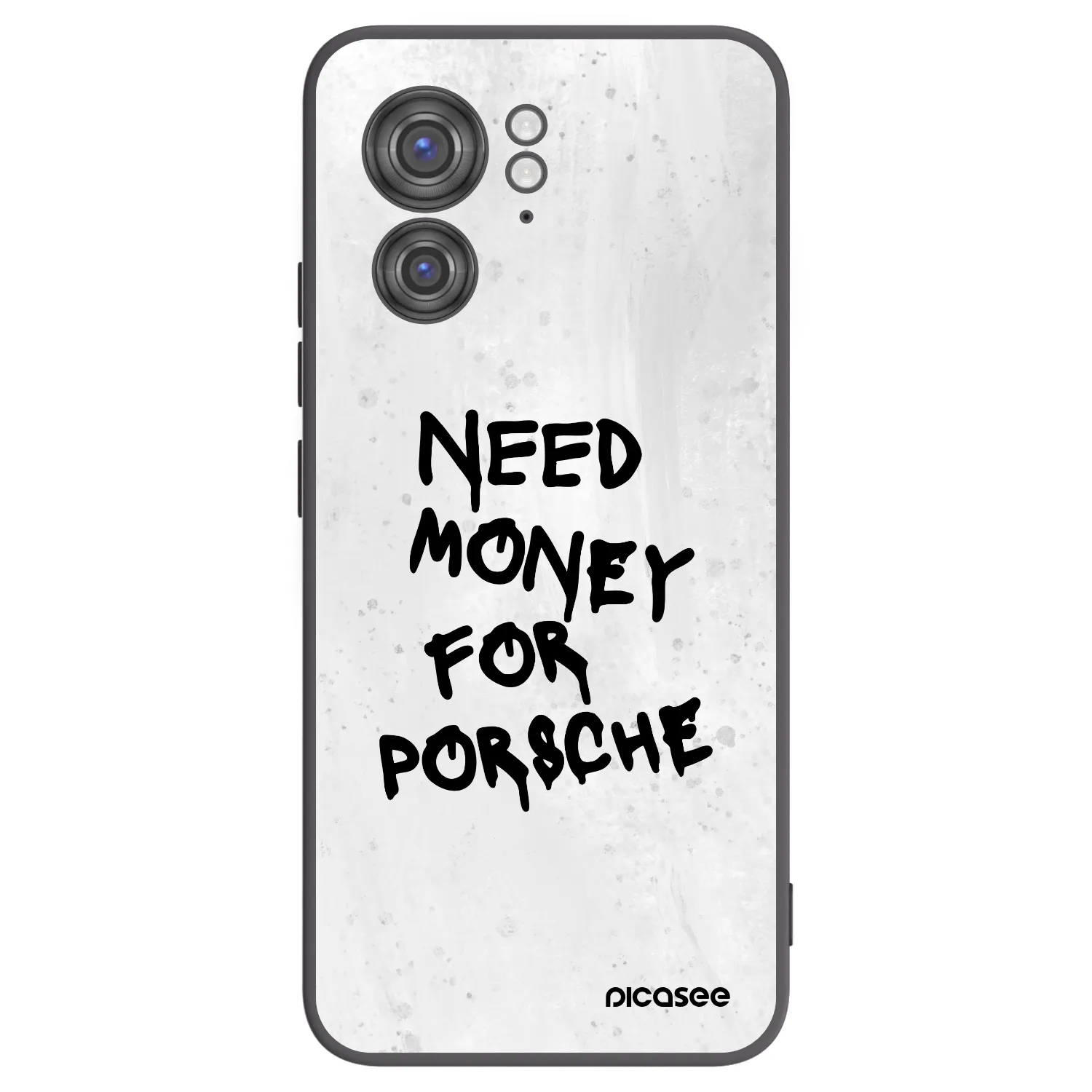 Picasee Μαύρη θήκη σιλικόνης για Motorola Edge 40 - White Dollar