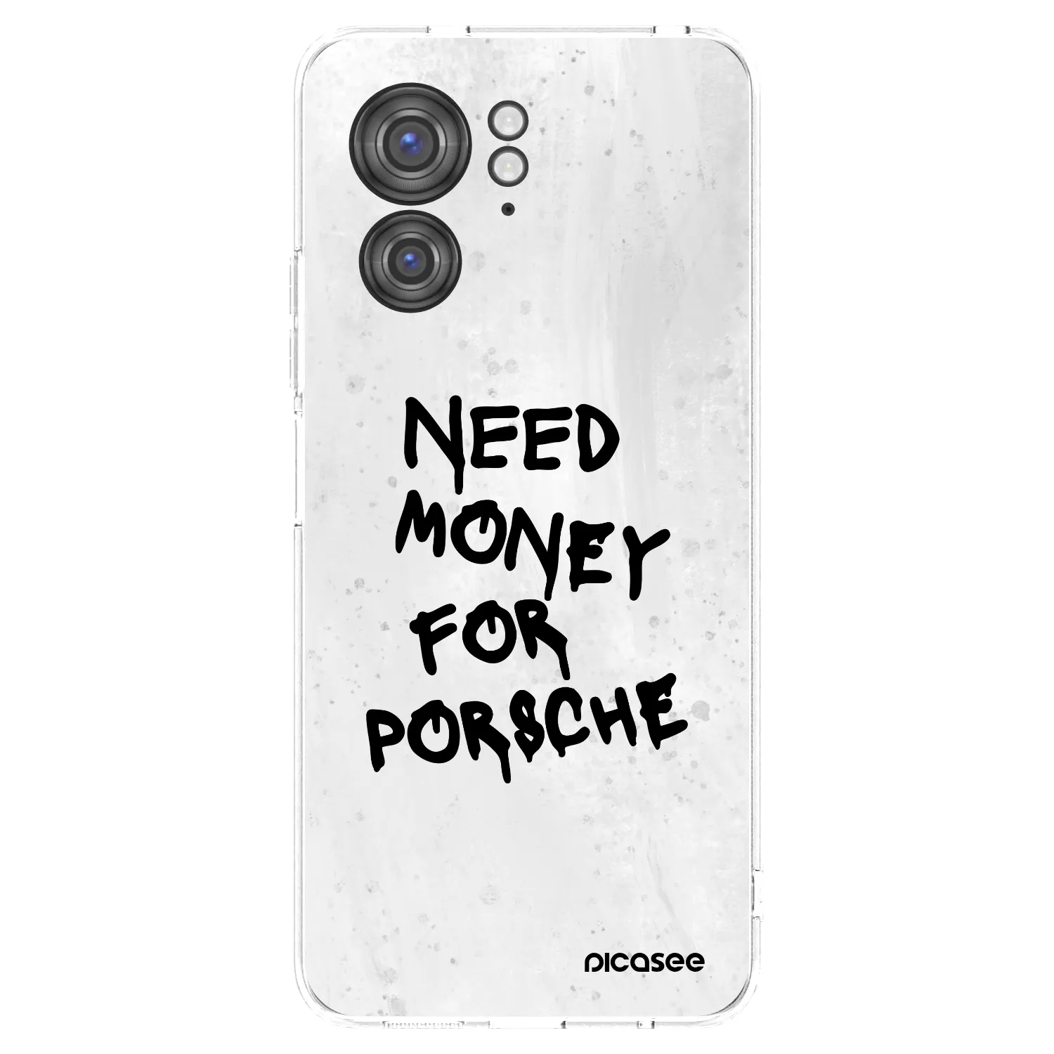 Picasee διαφανής θήκη σιλικόνης Motorola Edge 40 - White Dollar