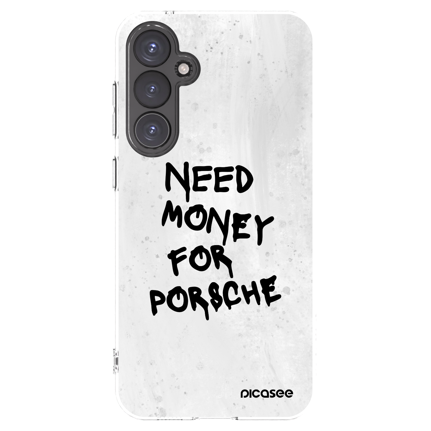 Picasee διαφανής θήκη σιλικόνης Samsung Galaxy S23 FE S711B - White Dollar