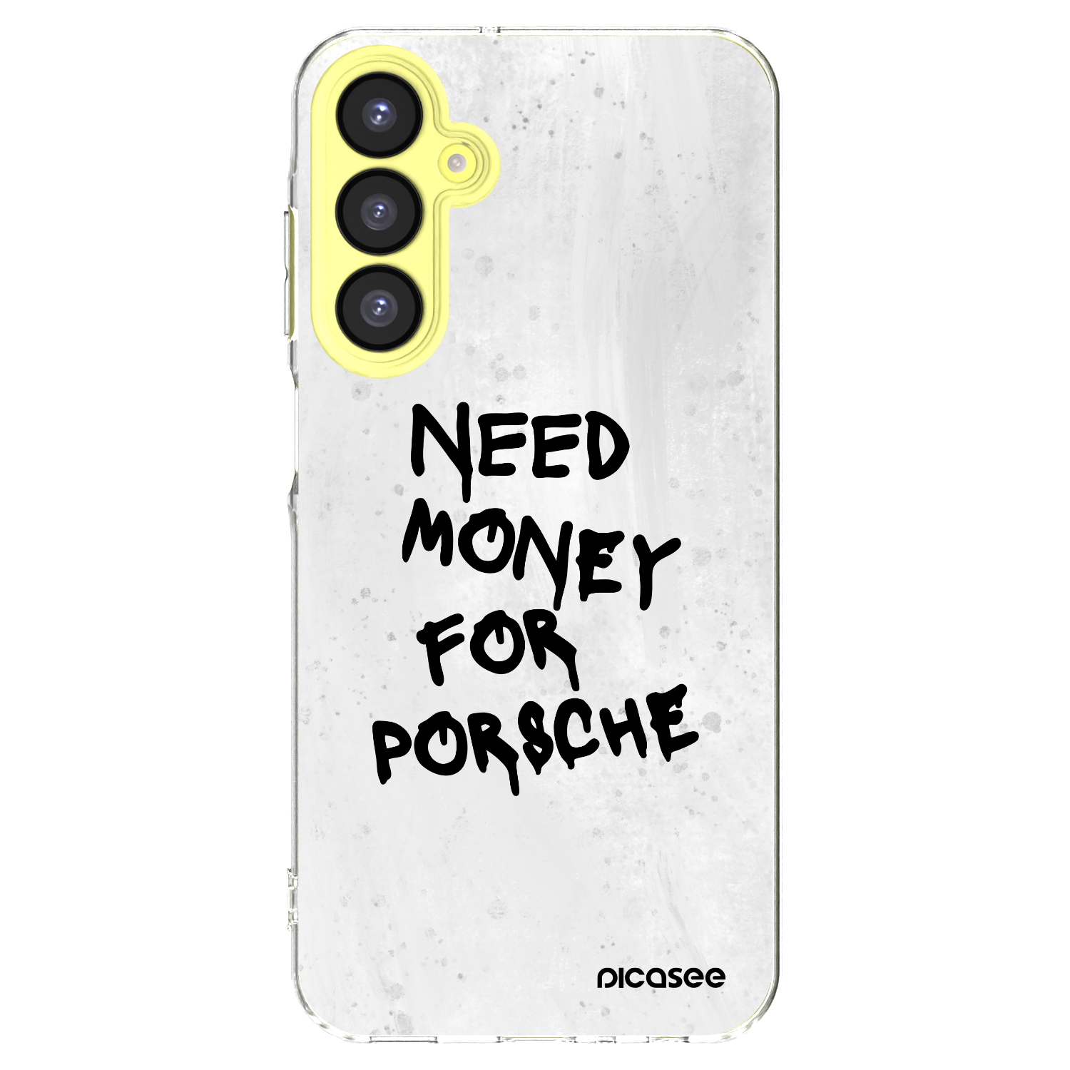 Picasee διαφανής θήκη σιλικόνης Samsung Galaxy A25 A256B 5G - White Dollar