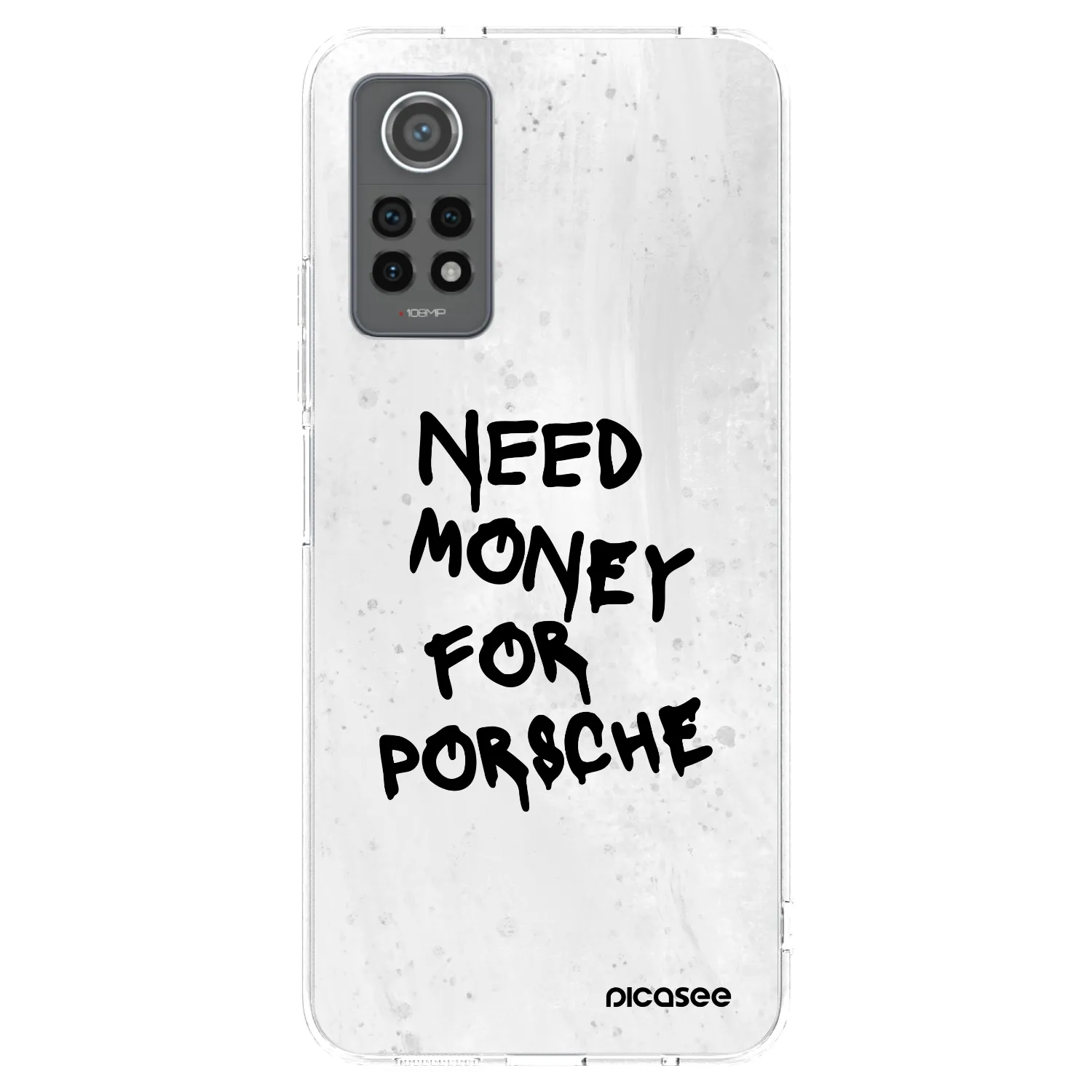 Picasee διαφανής θήκη σιλικόνης Xiaomi Redmi Note 12 Pro 4G - White Dollar