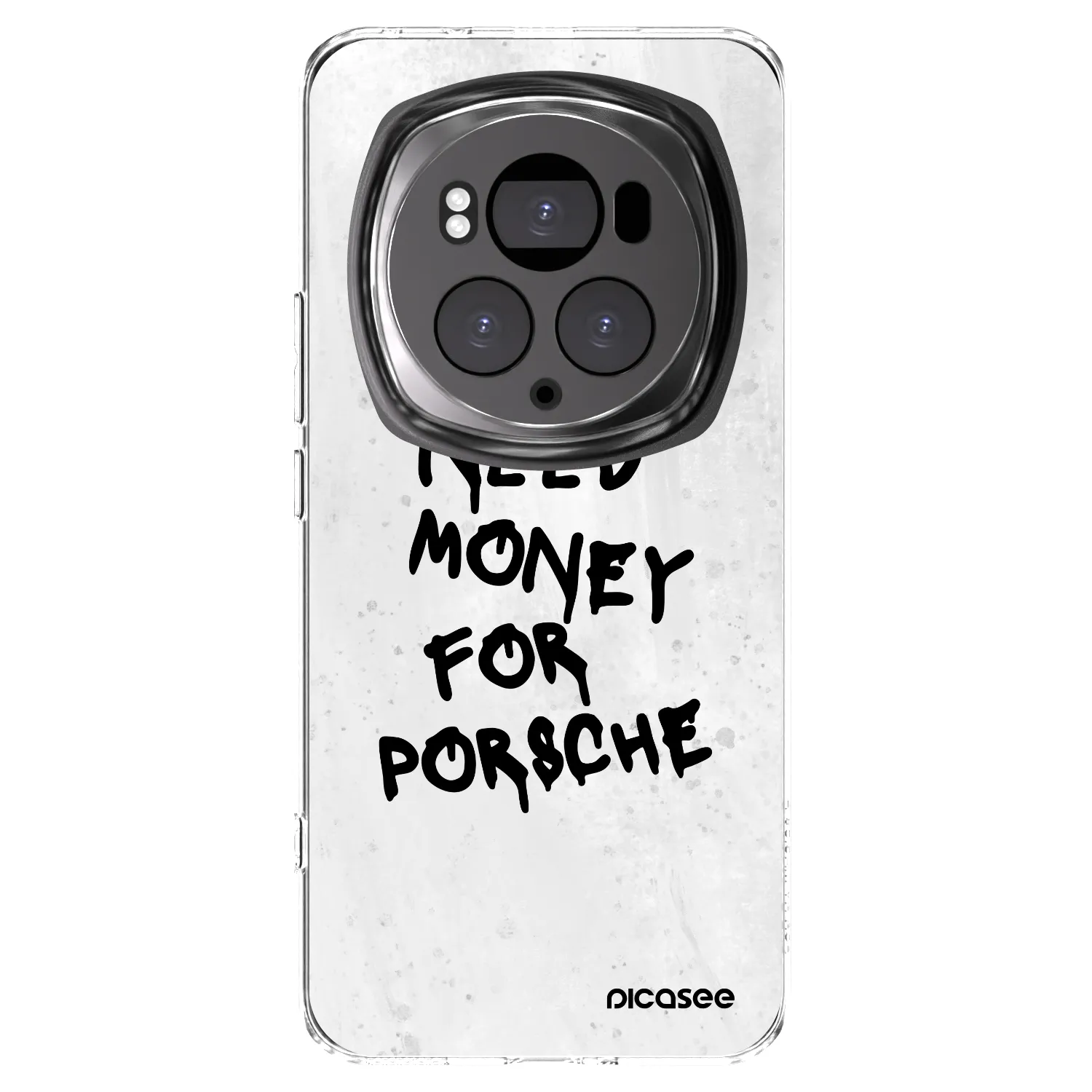 Picasee διαφανής θήκη σιλικόνης Honor Magic6 Pro - White Dollar