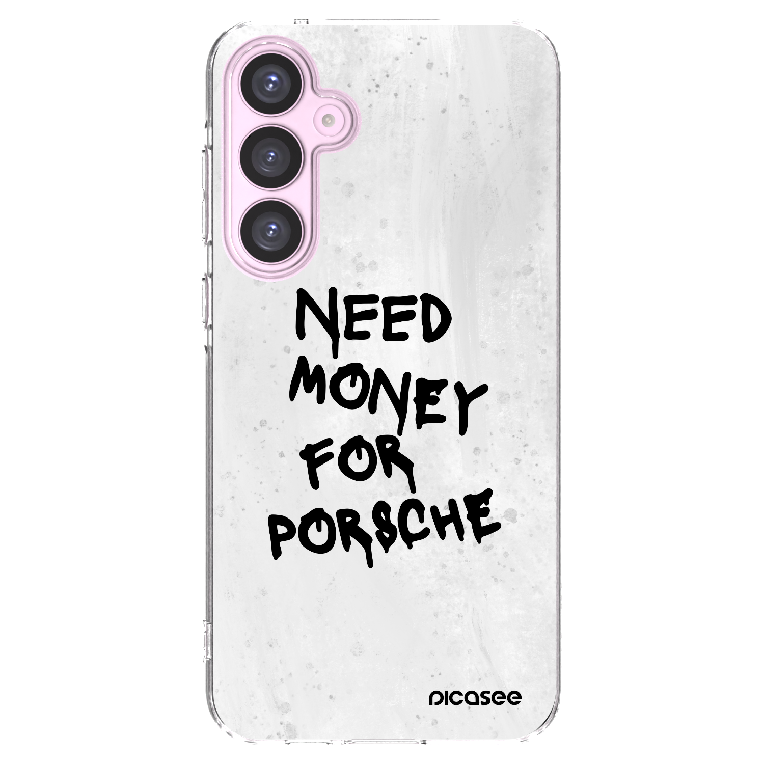 Picasee διαφανής θήκη σιλικόνης Samsung Galaxy A55 5G A556B - White Dollar