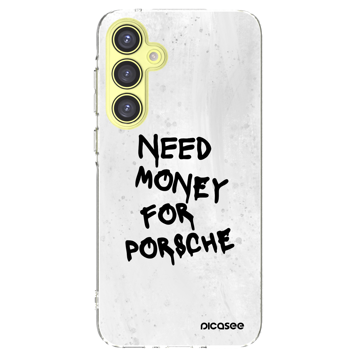 Picasee διαφανής θήκη σιλικόνης Samsung Galaxy A35 5G A356B - White Dollar