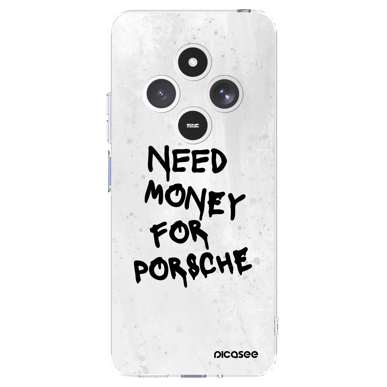 Picasee διαφανής θήκη σιλικόνης Xiaomi Redmi 14C - White Dollar