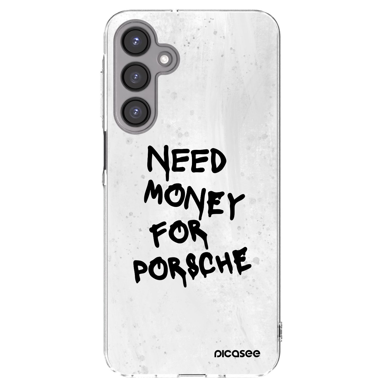 Picasee διαφανής θήκη σιλικόνης Samsung Galaxy A16 5G - White Dollar