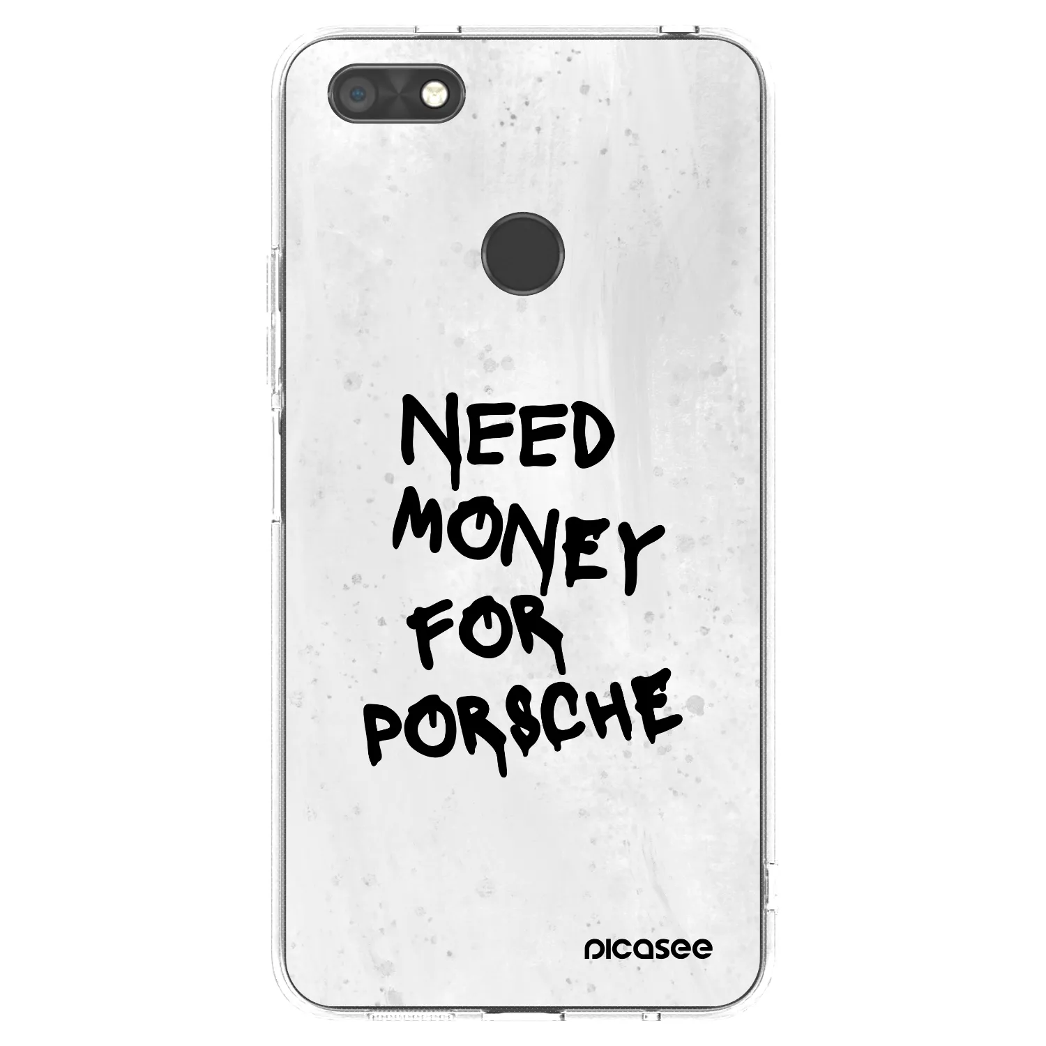 Picasee διαφανής θήκη σιλικόνης Huawei P9 Lite Mini - White Dollar