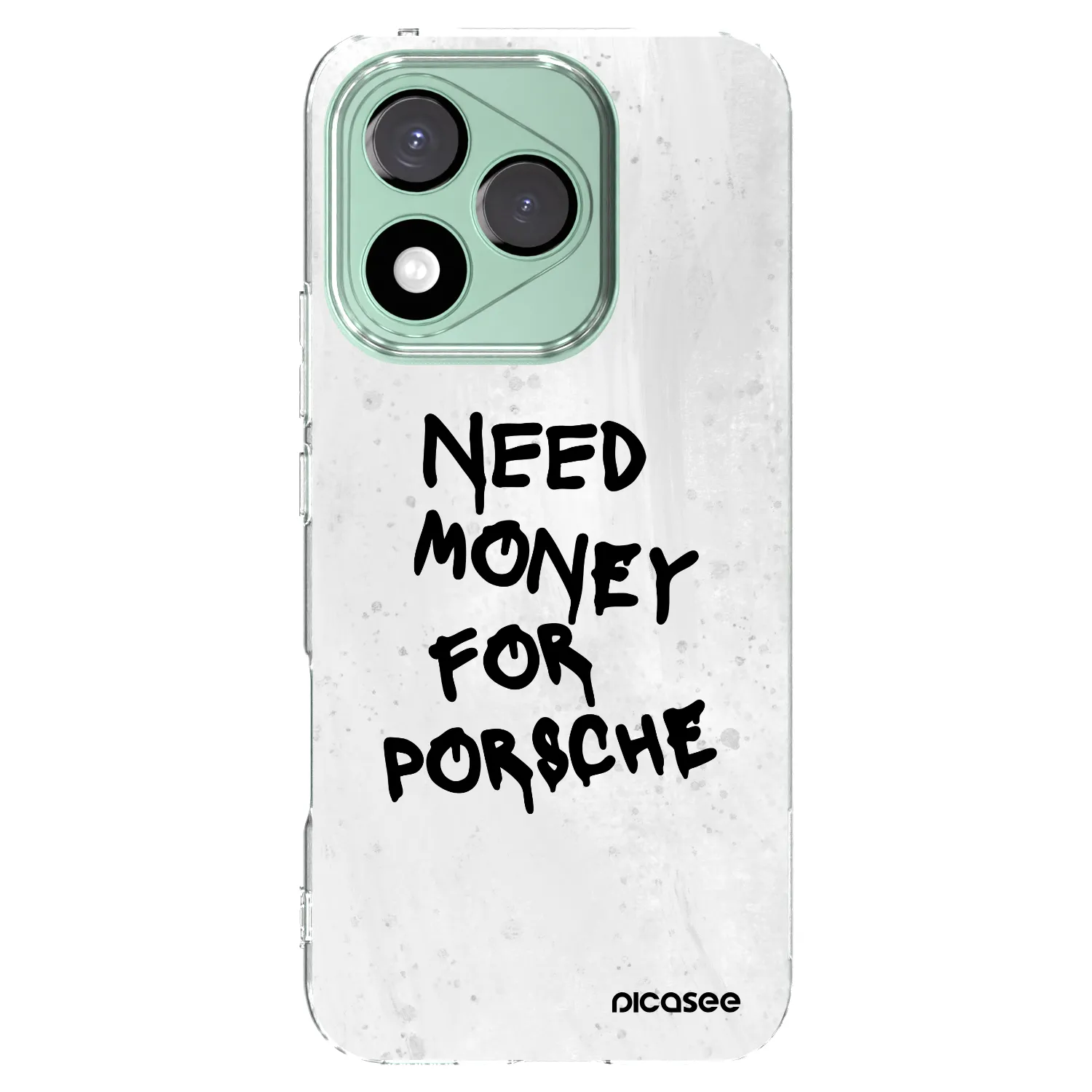 Picasee διαφανής θήκη σιλικόνης Honor 400 Lite 5G - White Dollar