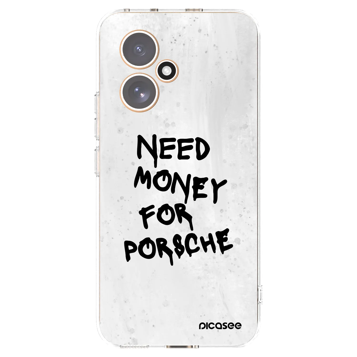 Picasee διαφανής θήκη σιλικόνης Honor 400 5G - White Dollar