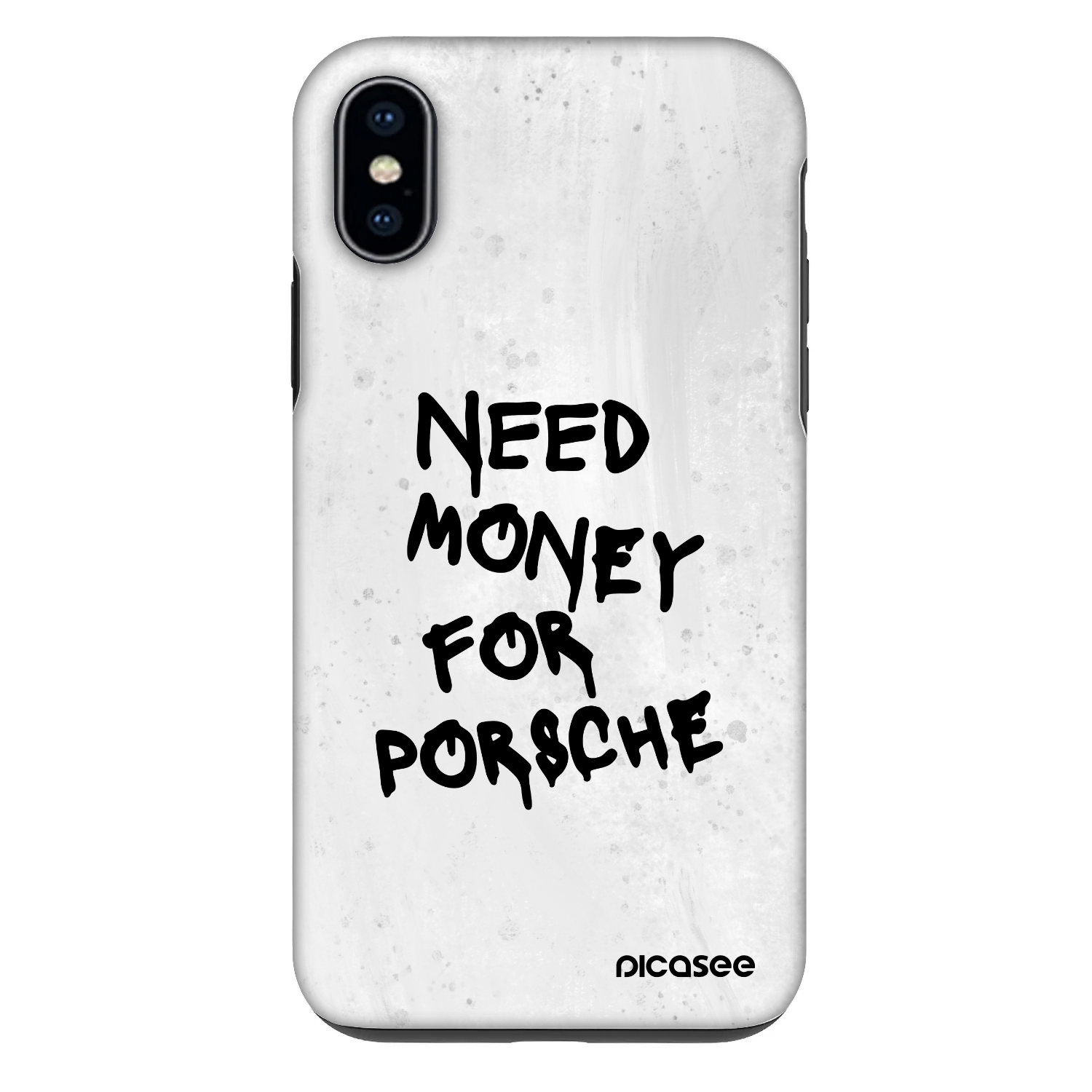 Picasee Fashion Case για Apple iPhone X/XS - White Dollar