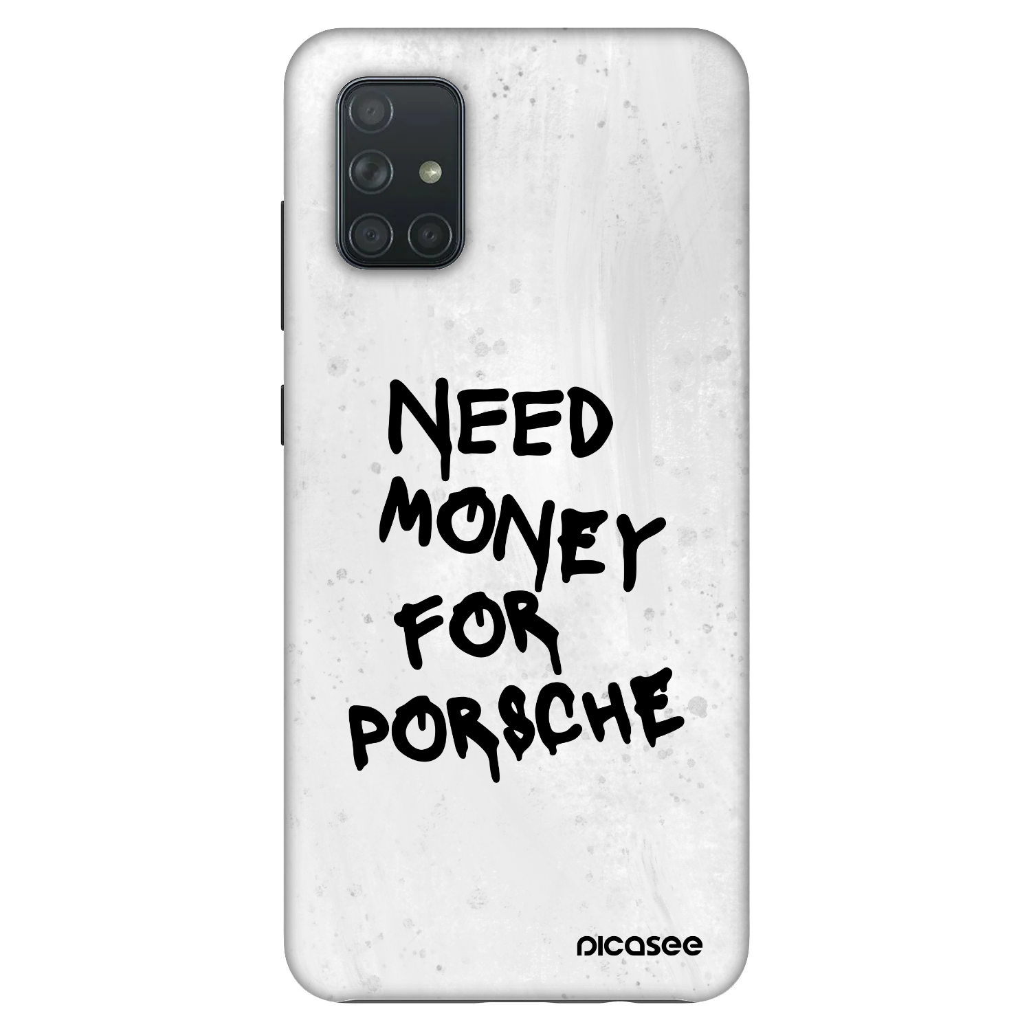 Picasee Fashion Case για Samsung Galaxy A71 A715F - White Dollar
