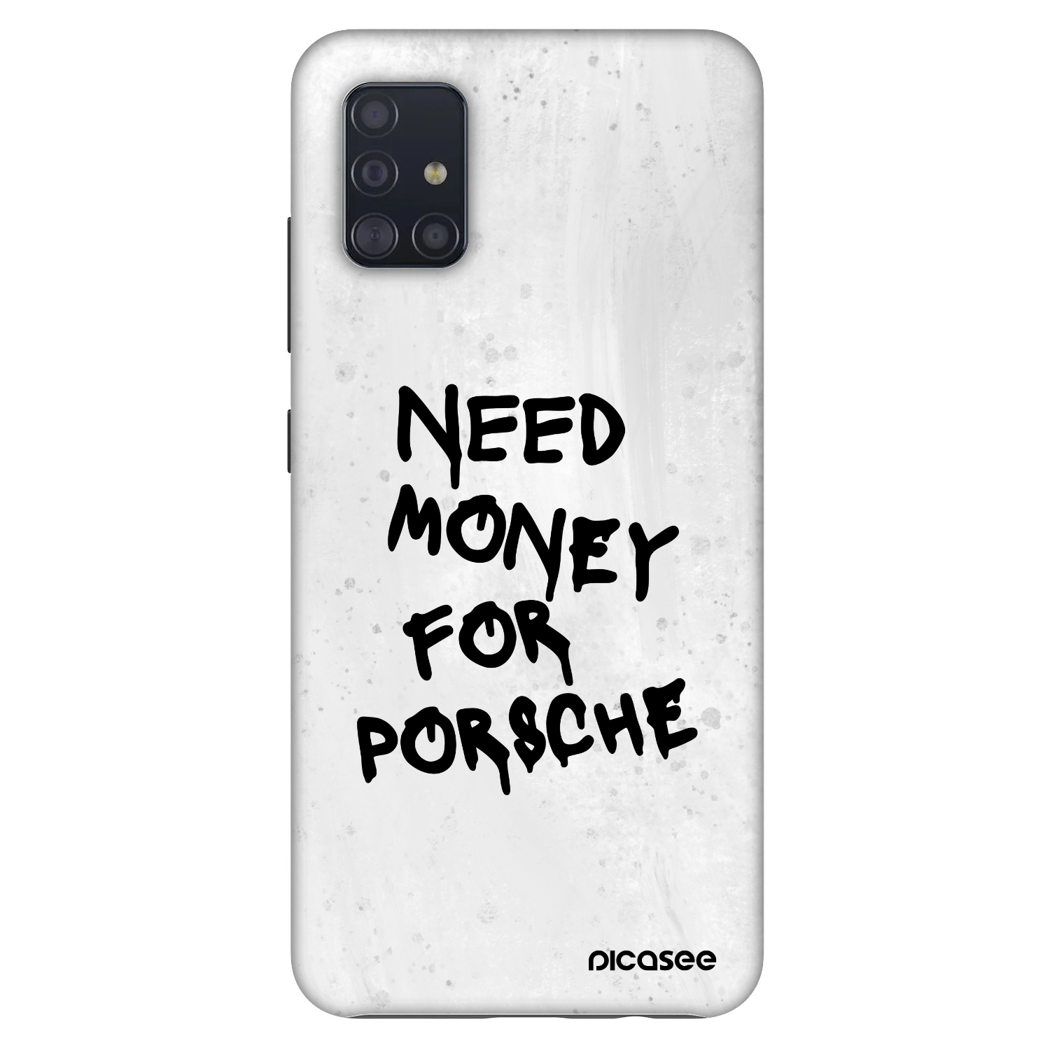 Picasee Fashion Case για Samsung Galaxy A51 A515F - White Dollar