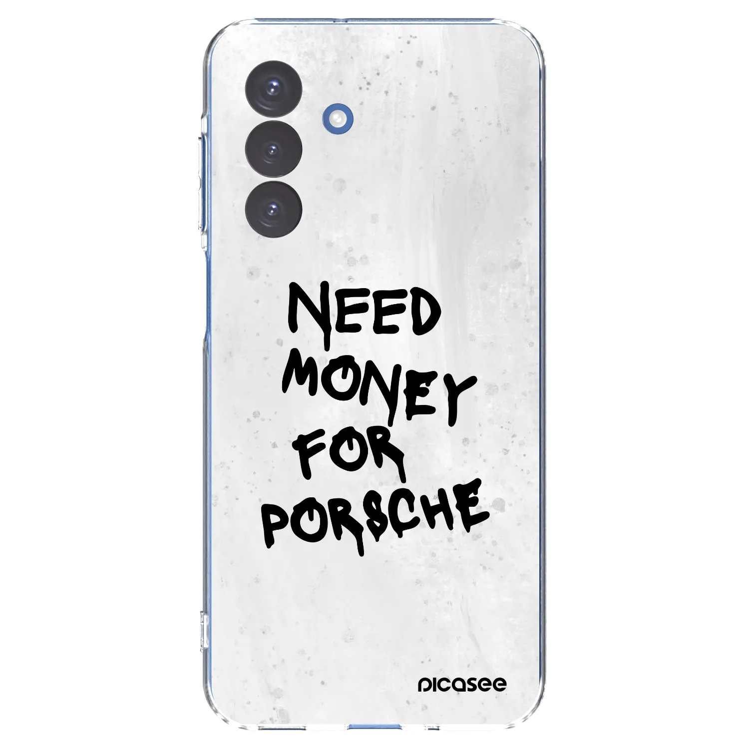 Picasee διαφανής θήκη σιλικόνης Samsung Galaxy A17 5G - White Dollar