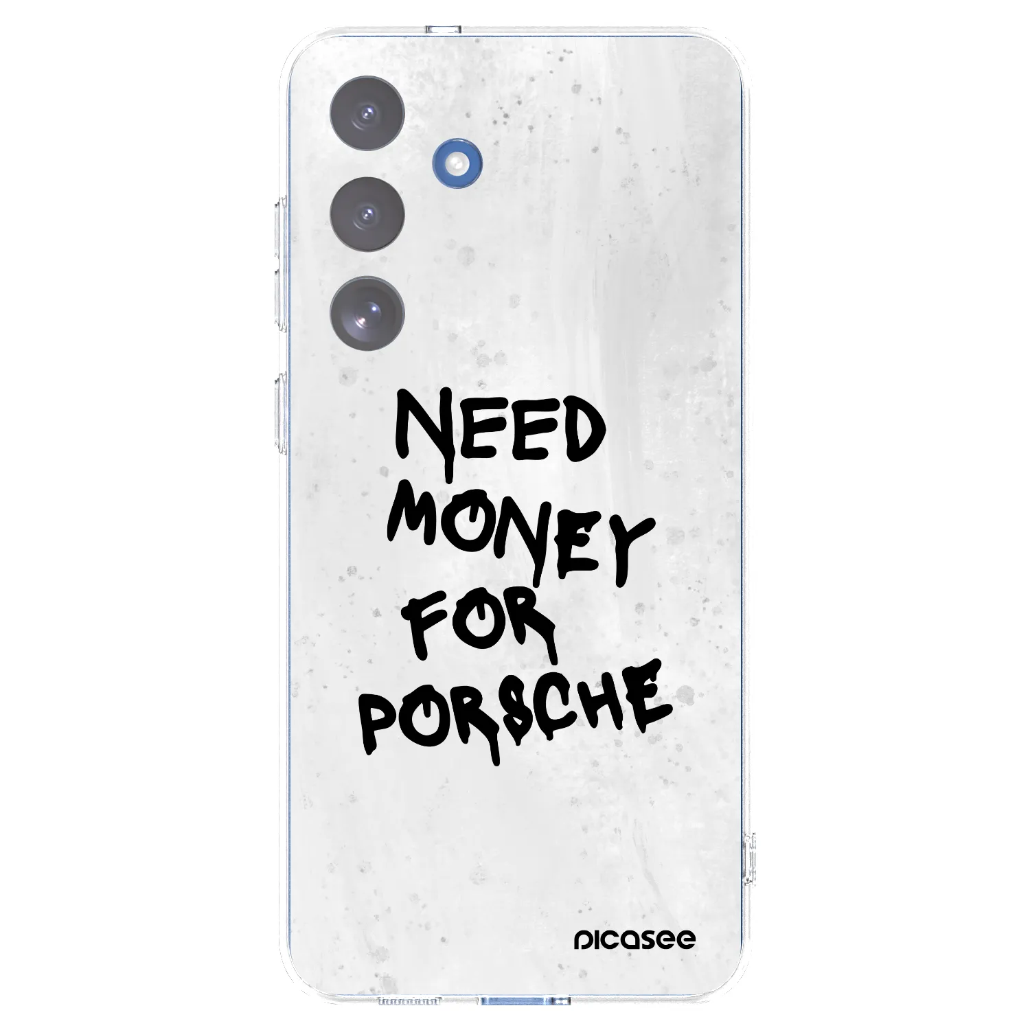Picasee διαφανής θήκη σιλικόνης Samsung Galaxy S25 FE 5G - White Dollar
