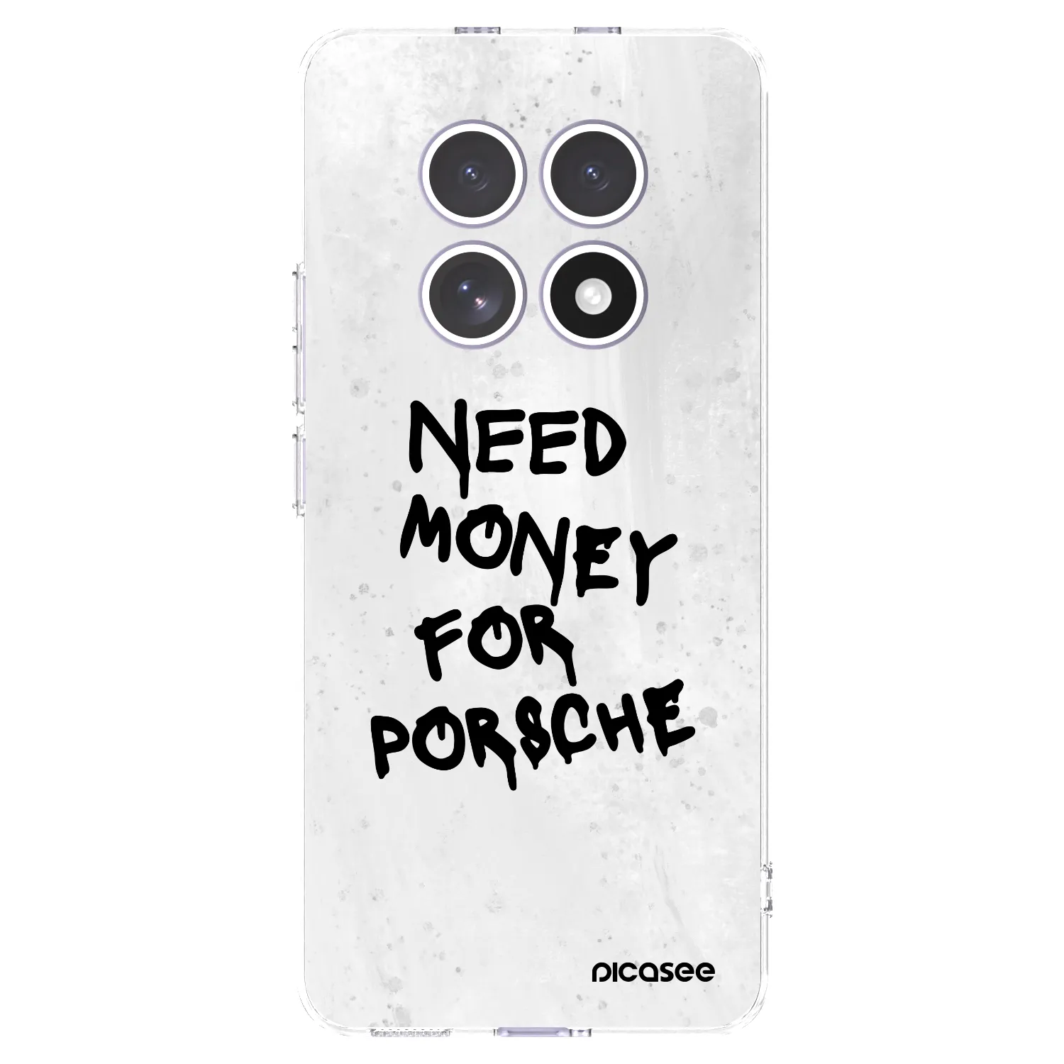 Picasee διαφανής θήκη σιλικόνης Xiaomi Redmi Note 15 - White Dollar