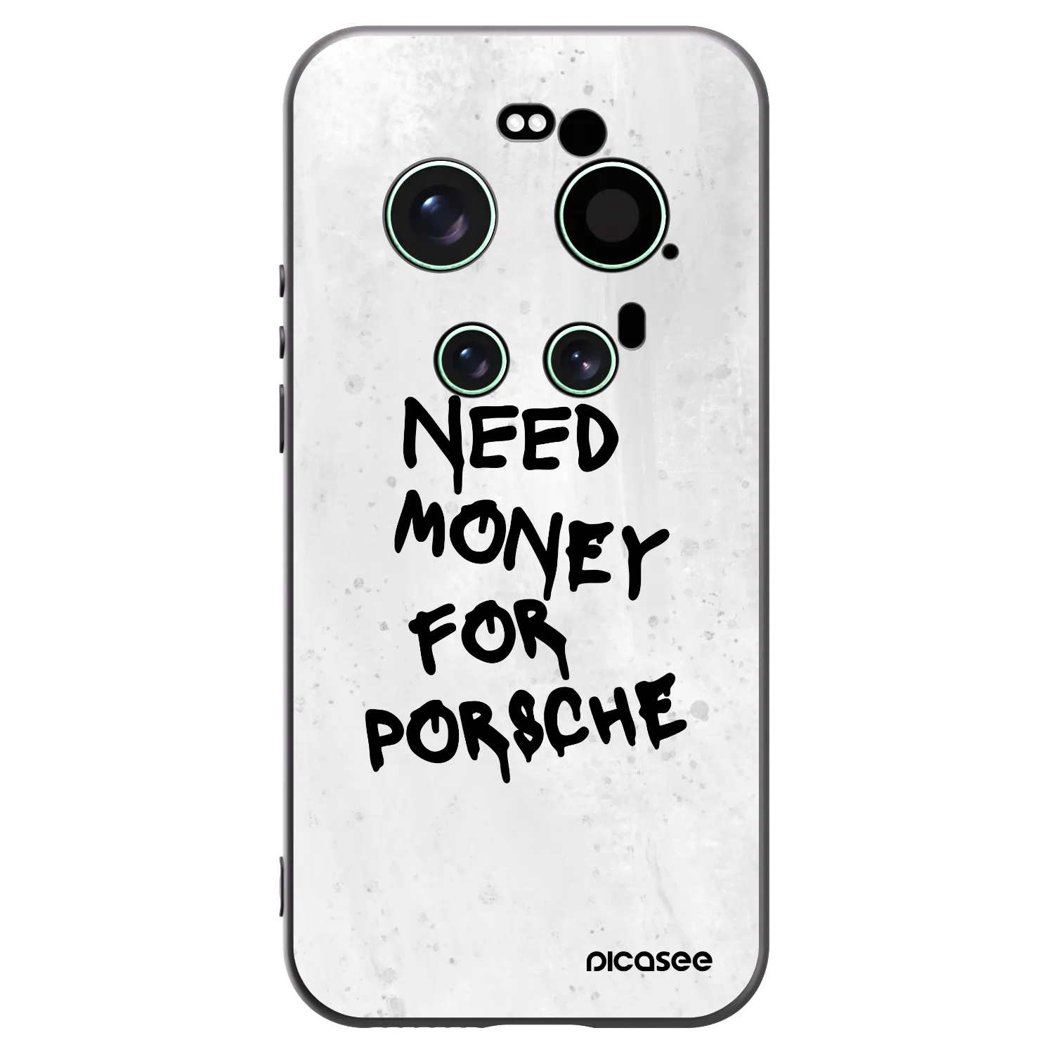 Picasee Μαύρη θήκη σιλικόνης για Xiaomi 17 Ultra - White Dollar