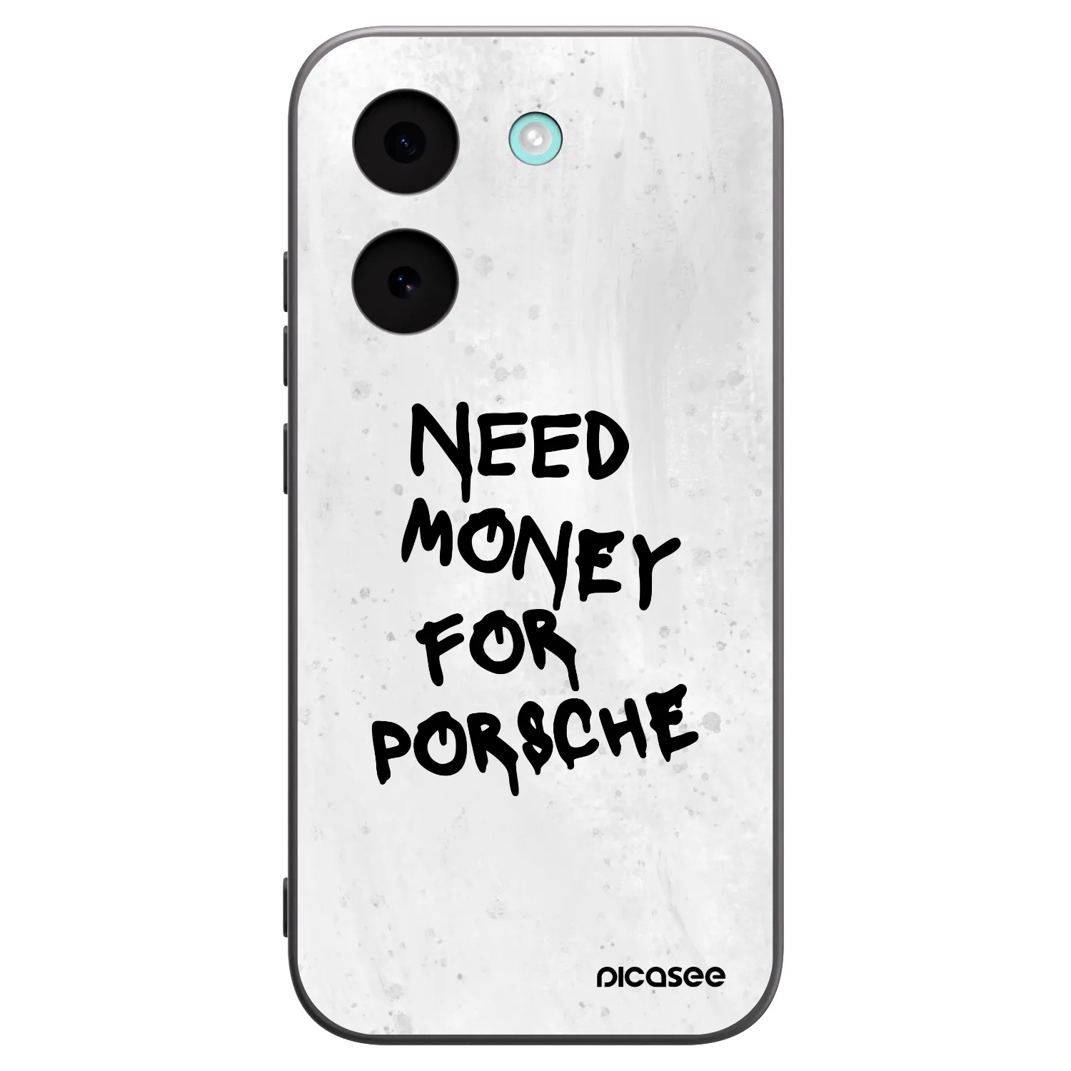 Picasee Μαύρη θήκη σιλικόνης για Xiaomi Poco X8 Pro - White Dollar