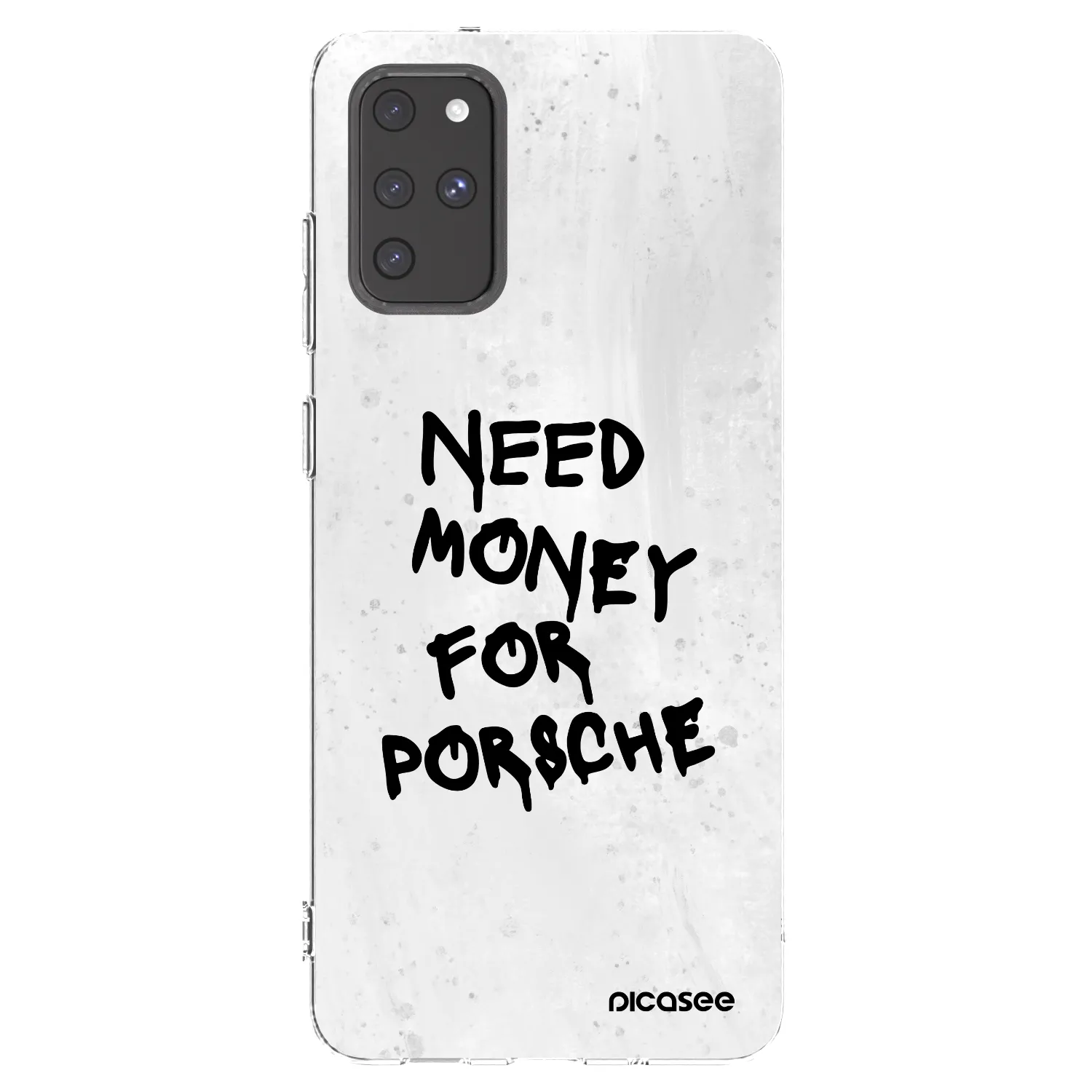 Picasee διαφανής θήκη σιλικόνης Samsung Galaxy S20+ G985F - White Dollar