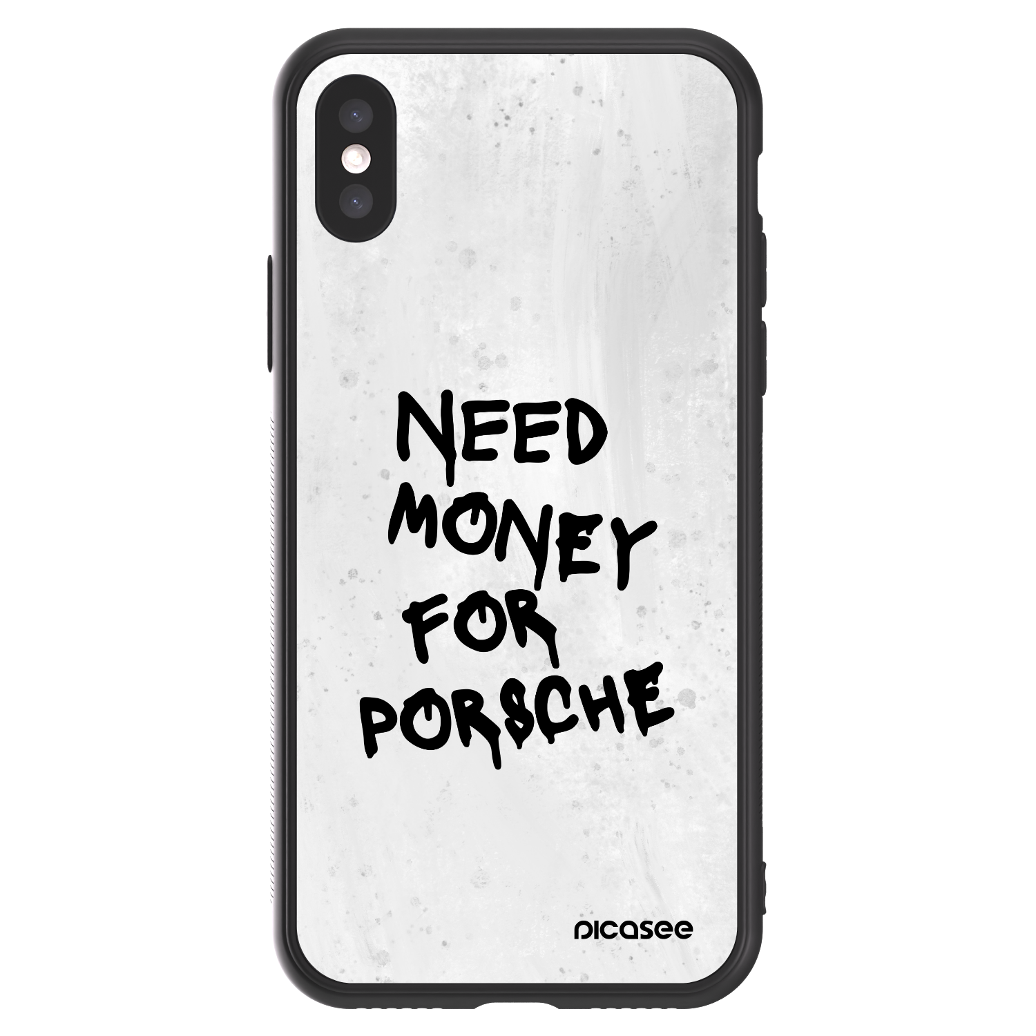 Picasee ULTIMATE CASE για Apple iPhone X/XS - White Dollar
