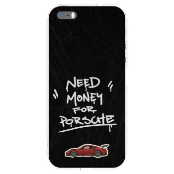 Picasee διαφανής θήκη σιλικόνης Apple iPhone 5/5S/SE - Dark Racer