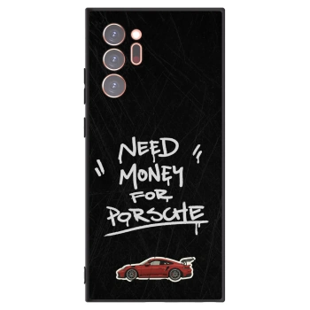 Picasee Μαύρη θήκη σιλικόνης για Samsung Galaxy Note 20 Ultra - Dark Racer