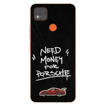 Picasee διαφανής θήκη σιλικόνης Xiaomi Redmi 9C - Dark Racer