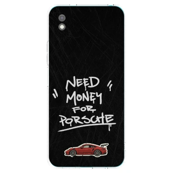 Picasee Μαύρη θήκη σιλικόνης για Xiaomi Redmi 9A - Dark Racer