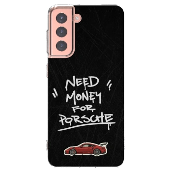 Picasee διαφανής θήκη σιλικόνης Samsung Galaxy S21 5G G991B - Dark Racer