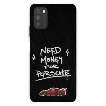 Picasee διαφανής θήκη σιλικόνης Xiaomi Poco M3 - Dark Racer