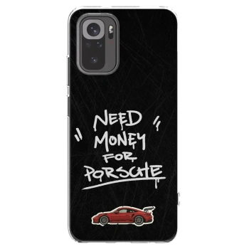 Picasee διαφανής θήκη σιλικόνης Xiaomi Redmi Note 10 - Dark Racer