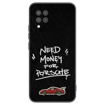 Picasee Μαύρη θήκη σιλικόνης για Samsung Galaxy A42 A426B - Dark Racer