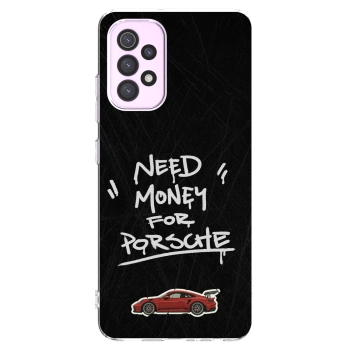 Picasee διαφανής θήκη σιλικόνης Samsung Galaxy A32 5G A326B - Dark Racer